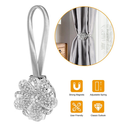 2-Pack: Magnetic Curtain Tiebacks