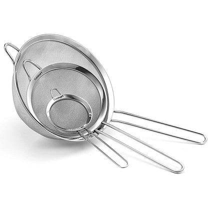 3-Piece Set: Cuisinart Mesh Strainers