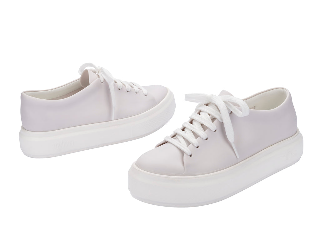 MelIssa Wild AD Matte White Sneaker