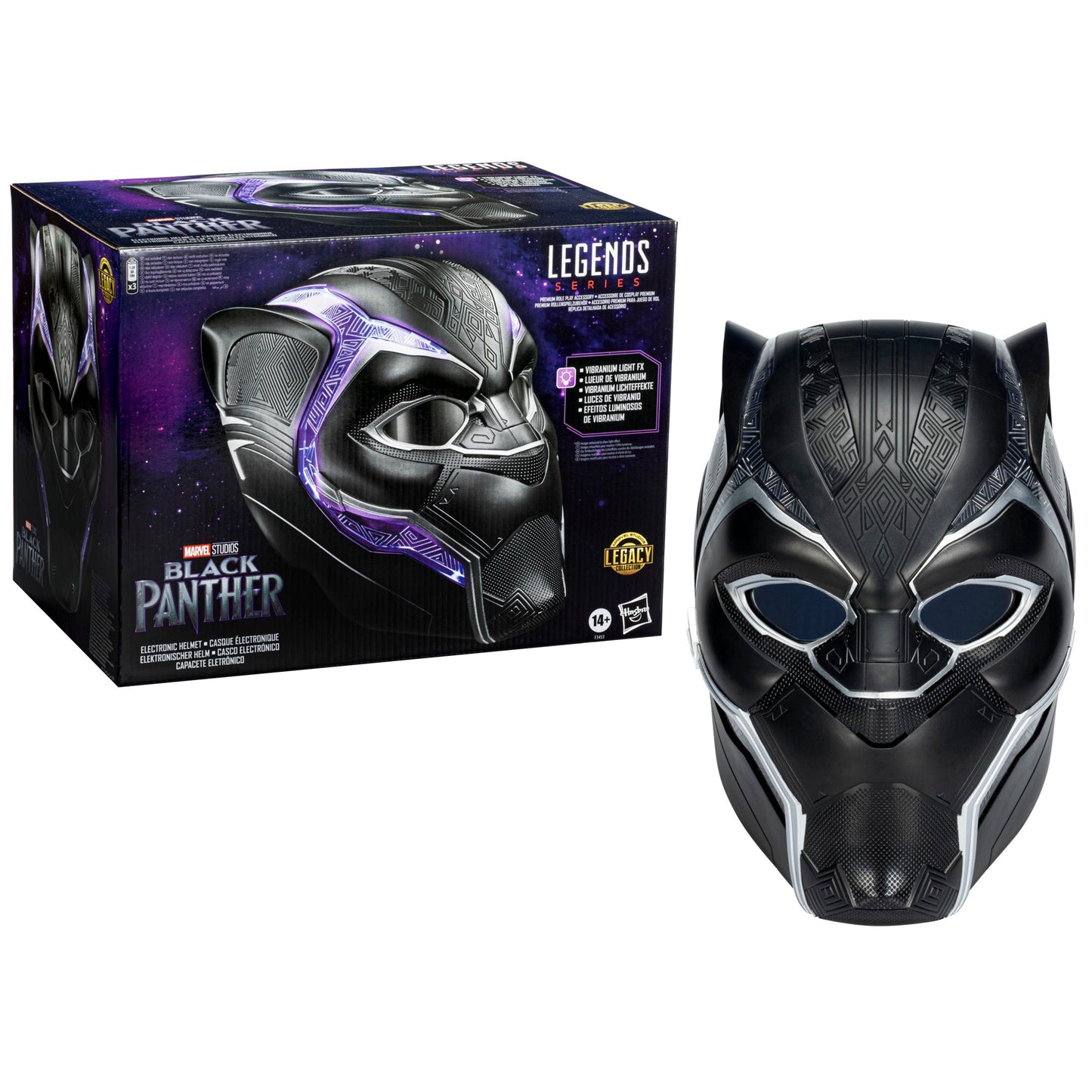 Marvel Legends Series Black Panther Electronic Role Play Helmet