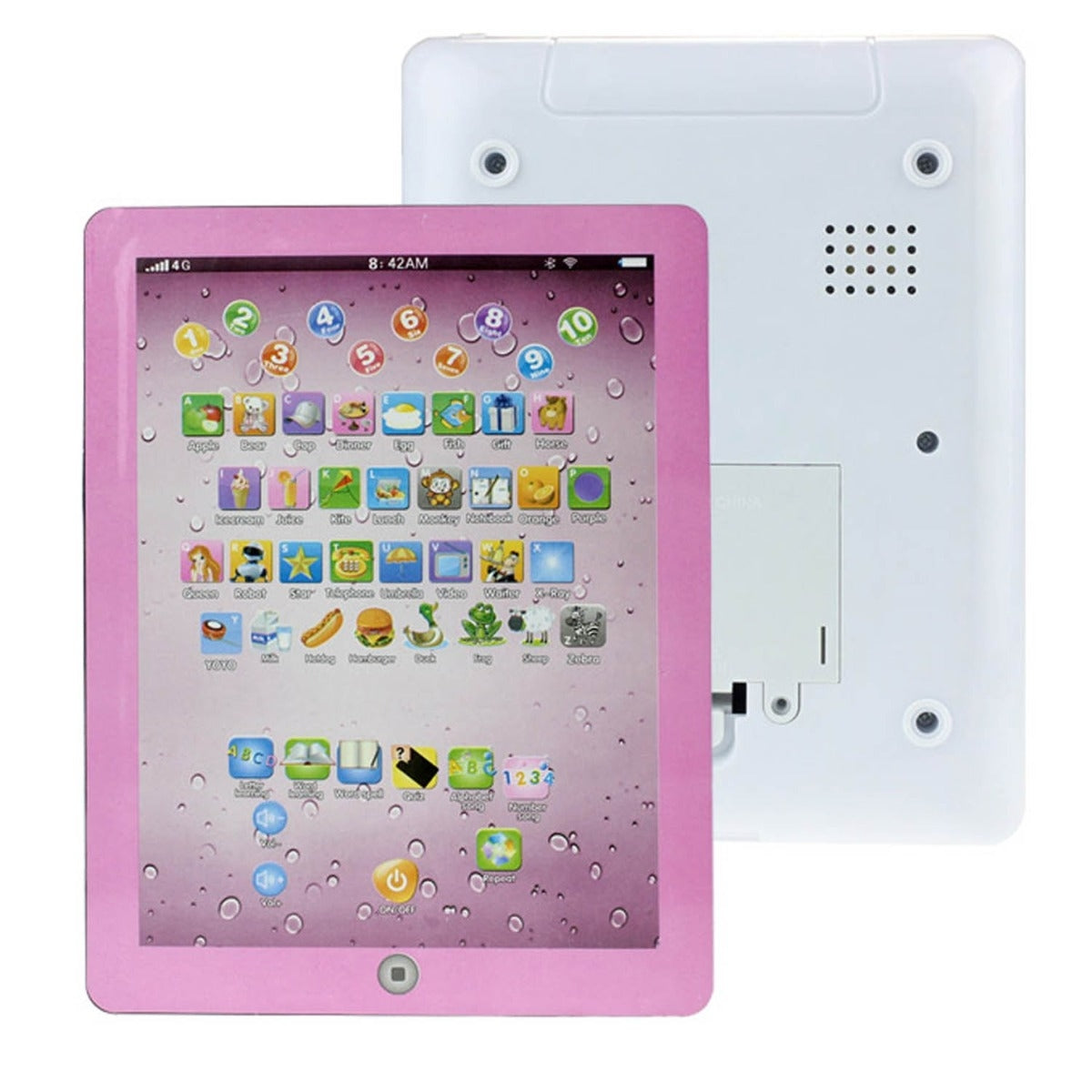 Kids First Educational Learning Touch Screen Tablet - Assorted Colors