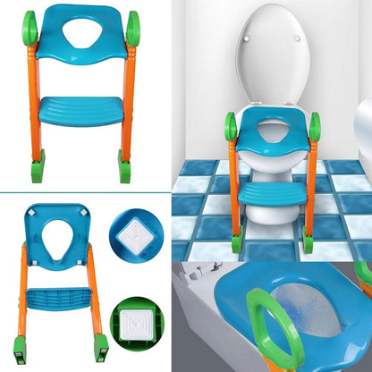 Potty Training Toilet Seat with Steps